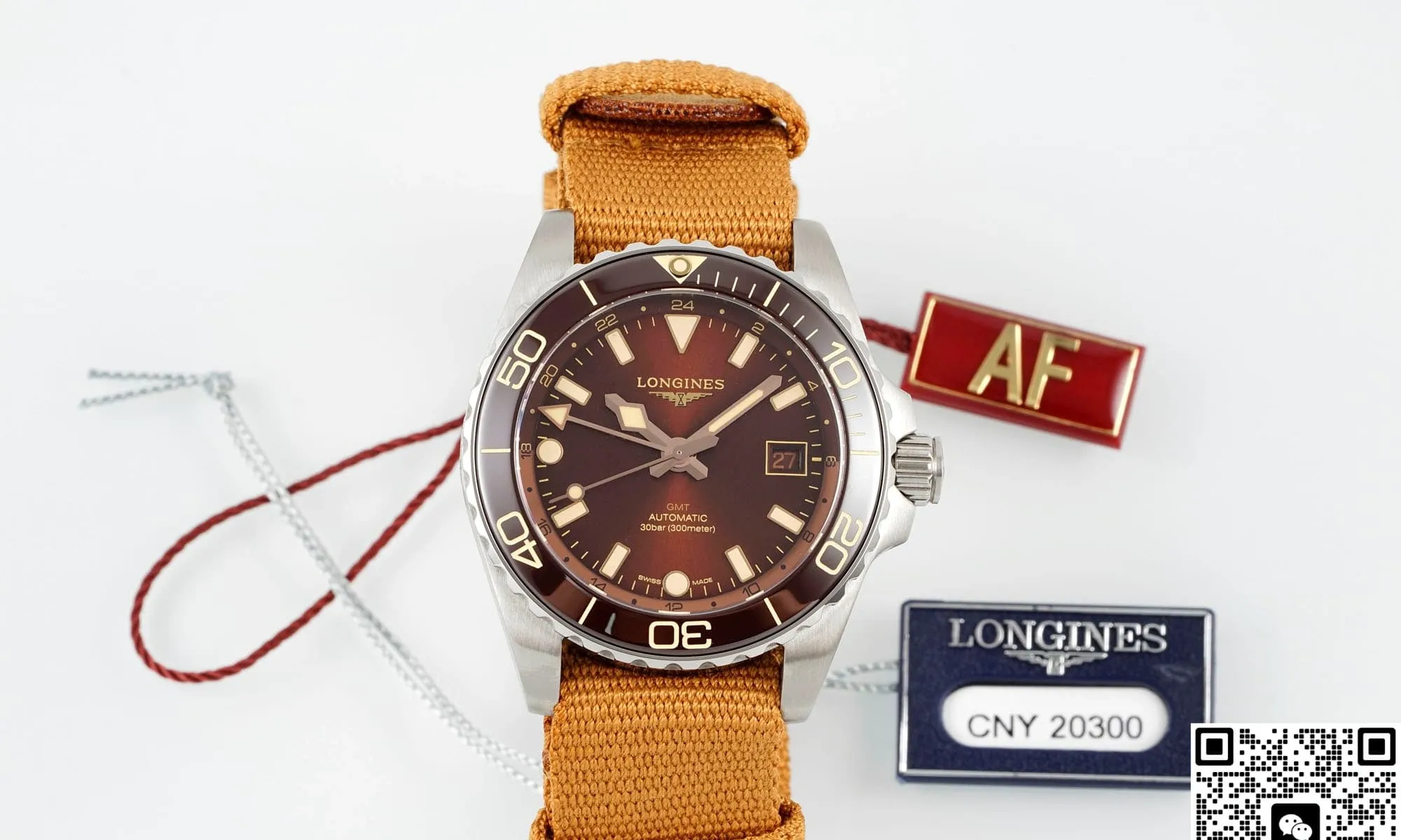 AF Factory Longines Concas L3.790.4.66.2 1:1 Best Edition Replica Watch